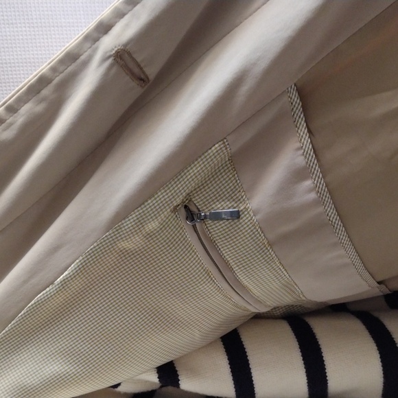Carroll and Co Beverly Hills tan rain jacket 40 - Picture 3 of 16